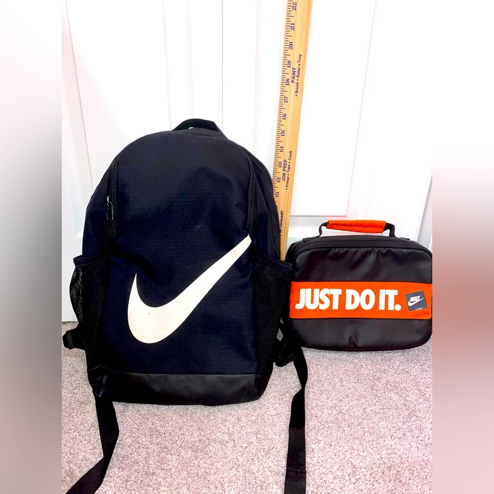 Kids Nike Backpack and Lunchbox Set